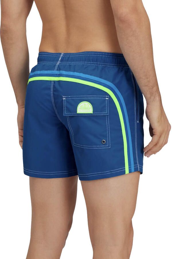 Sundek Stretch Waist Mid-length Boardshort