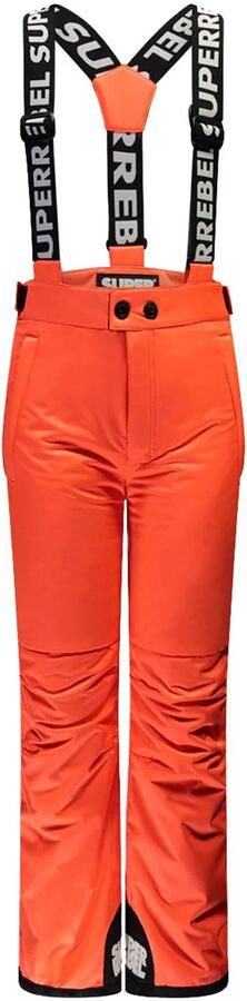 SuperRebel skibroek oranje Jongens Gerecycled polyester 152
