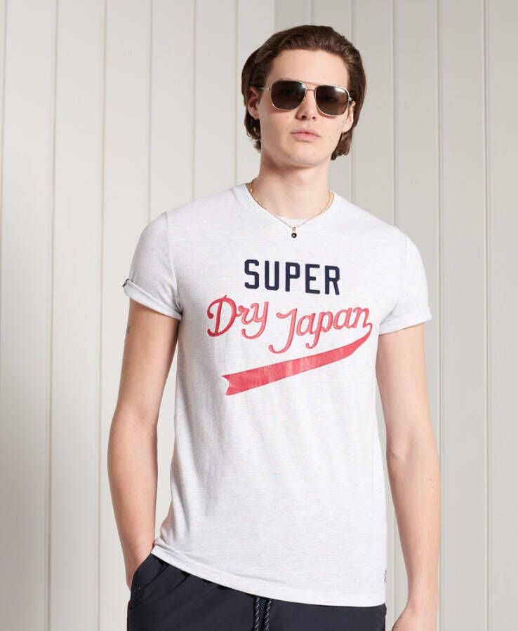 Superdry T-shirt Korte Mouw COLLEGIATE GRAPHIC TEE 185