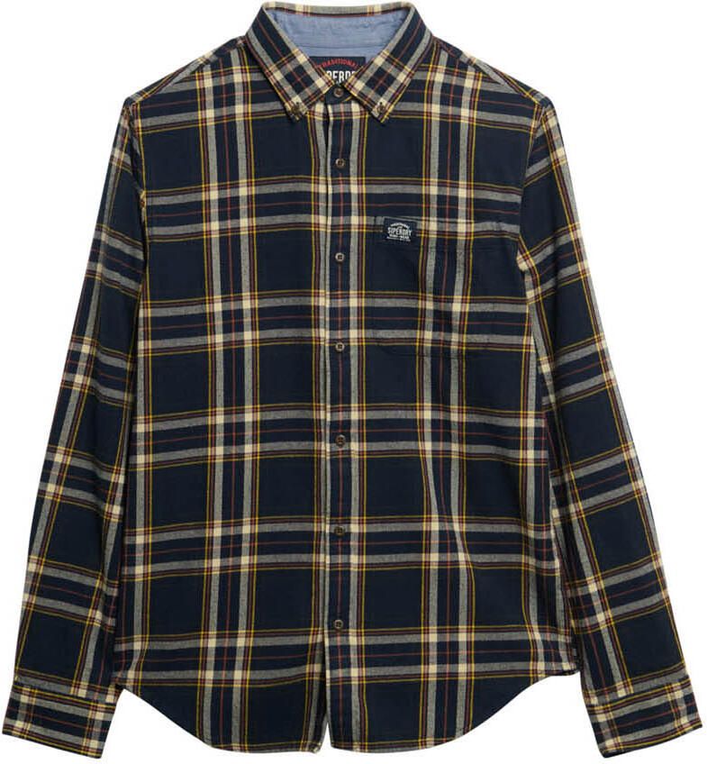 Superdry Overhemd met lange mouwen L S COTTON LUMBERJACK SHIRT