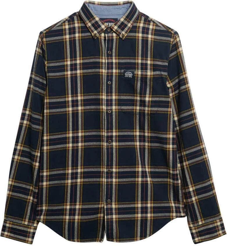 Superdry Overhemd met lange mouwen L S COTTON LUMBERJACK SHIRT