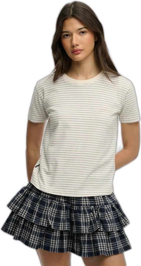 Superdry Essential Logo Striped Fitted T-shirt