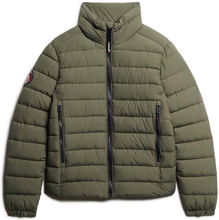 Superdry Gewatteerd jack met opstaande kraag model 'Fuji'