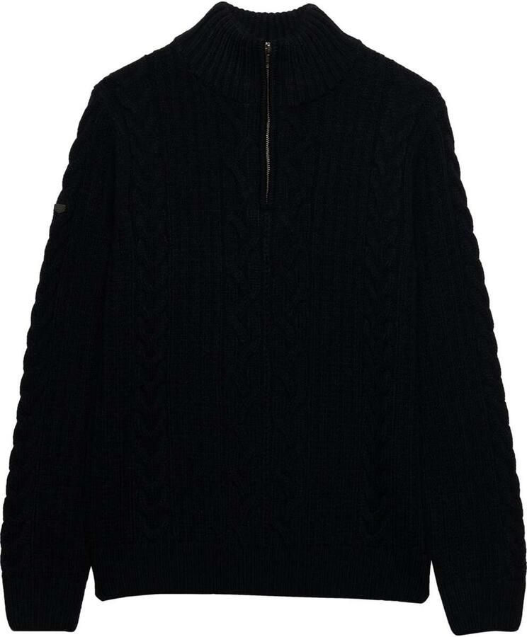 Superdry Jacob Cable Half Zip Knit