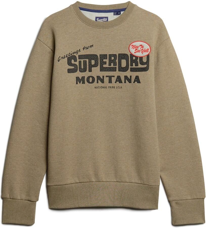 Superdry Travel Postcard Sweatshirt