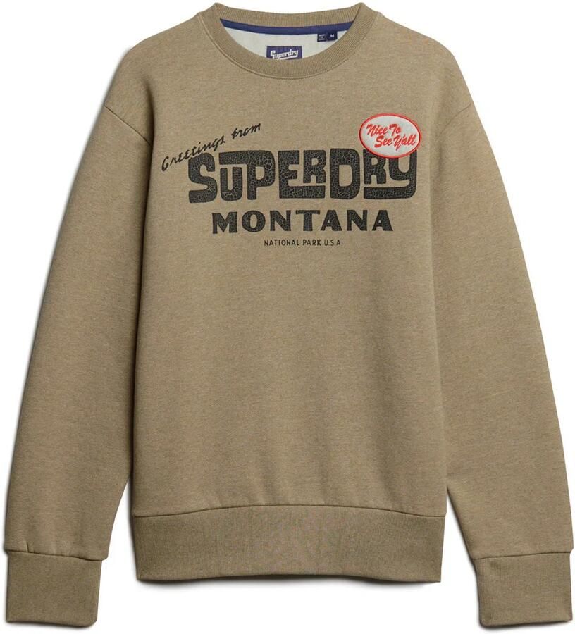 Superdry Travel Postcard Sweatshirt