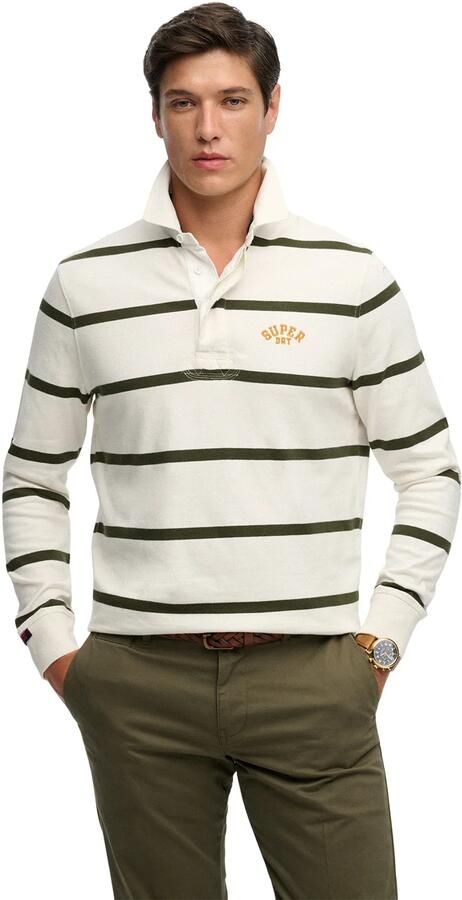Superdry regular fit poloshirt met gestikt logo - Foto 3