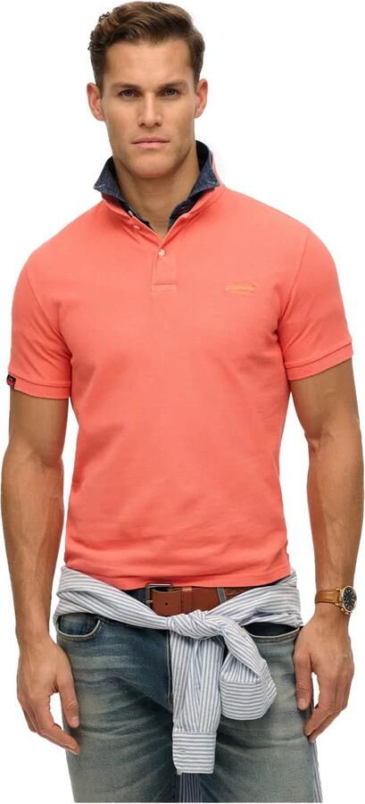 Superdry Polo Shirt Korte Mouw Polo Vint Destroy - Foto 2