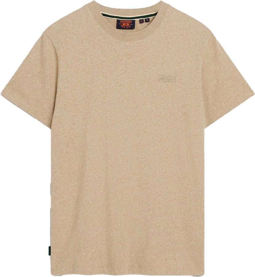 Superdry Beige T-shirts en Polos Klassieke Collectie Beige Heren - Foto 2