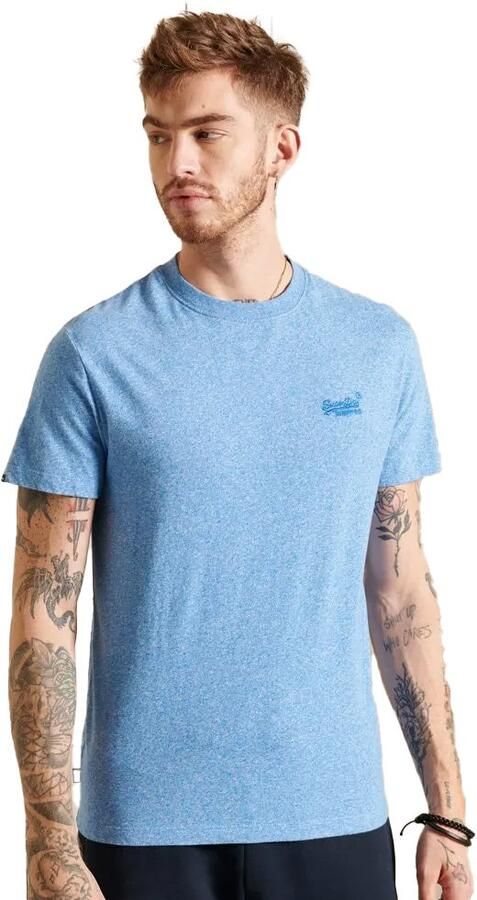 Superdry T-shirt met korte mouwen Vintage Logo Emb Blauw Heren - Foto 12