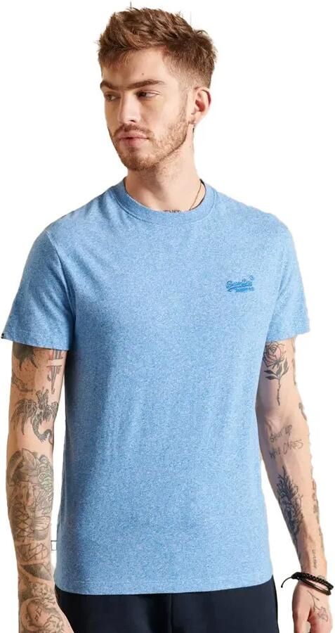 Superdry T-shirt met korte mouwen Vintage Logo Emb Blauw Heren - Foto 12