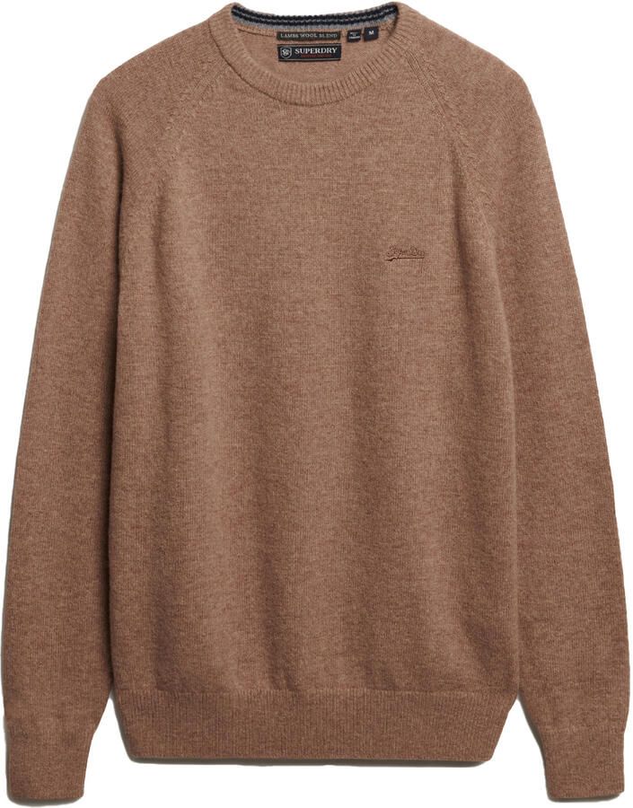 Superdry Wool Blend Jumper Sweater Heren