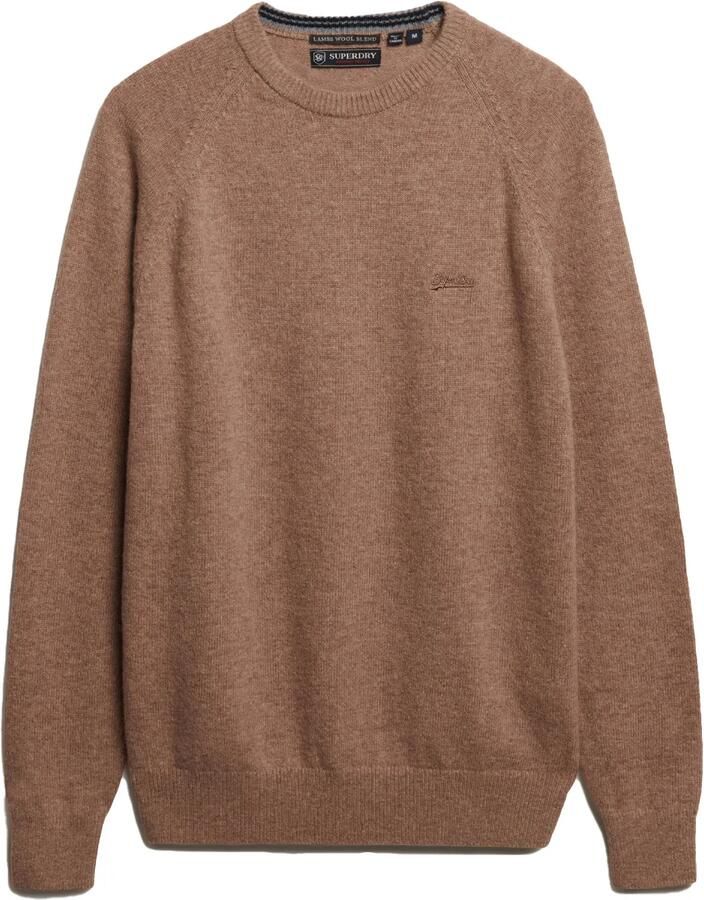 Superdry Wool Blend Jumper Sweater Heren