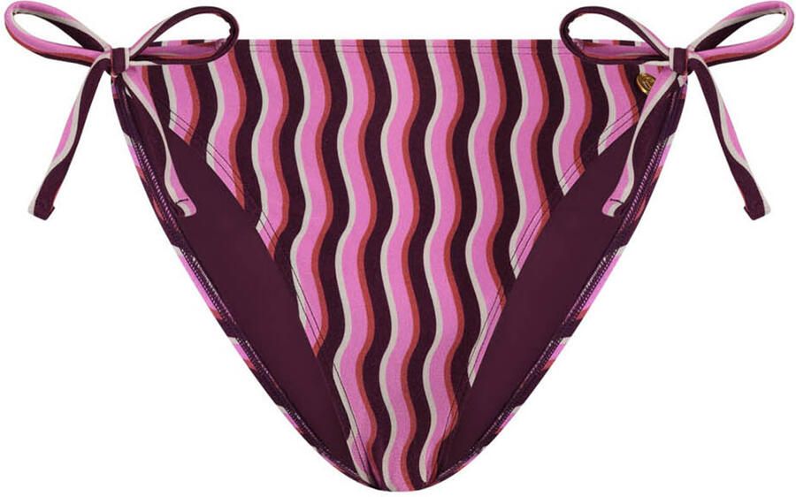 Ten Cate Beach TC WOW strik bikinibroekje roze wit bruin - Foto 4