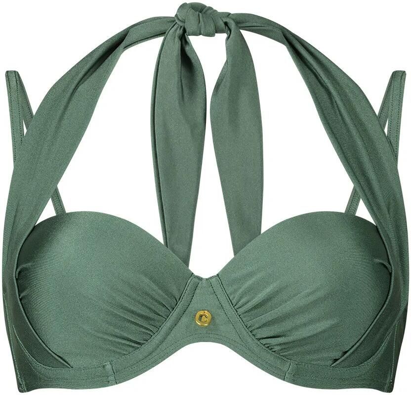 Ten Cate Beach TC WOW voorgevormde beugel bikinitop groen - Foto 2