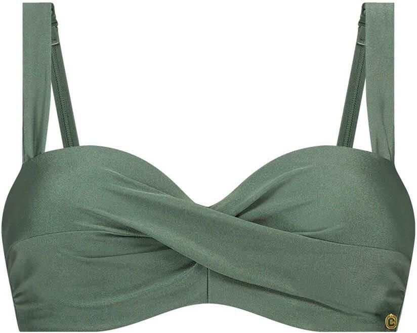 Ten Cate Beach TC WOW voorgevormde beugel bikinitop groen - Foto 2