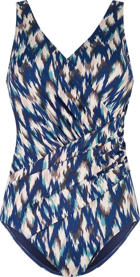 Ten Cate Swim Tweka badpak blauw ecru turquoise - Foto 3