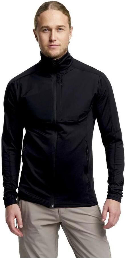 Tenson Txlite Windblock Hybrid Zip Fleece Vest Heren