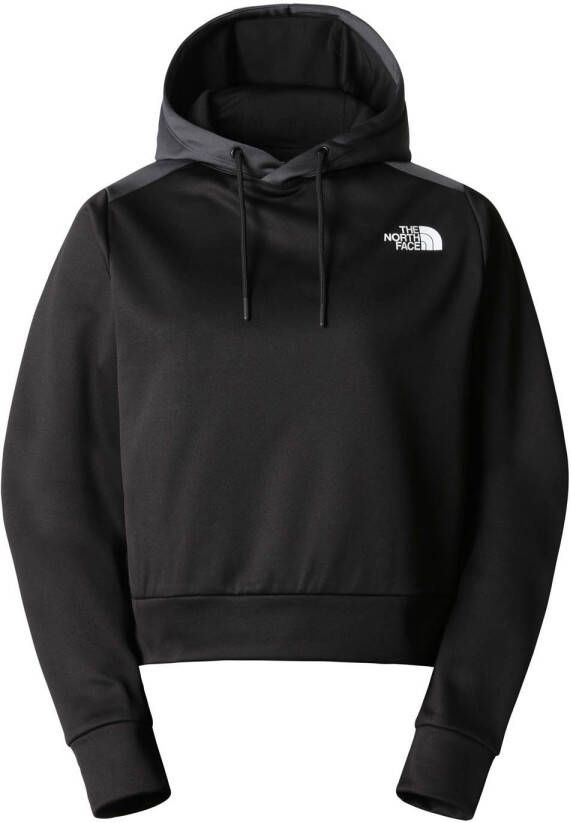 The North Face Korte hoodie met labelprint model 'REAXION'