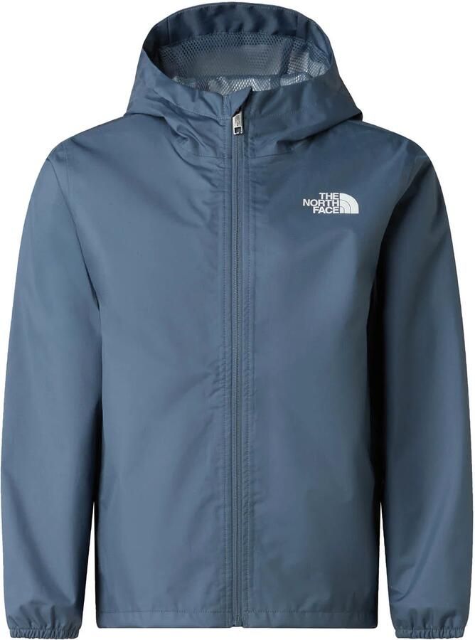 The North Face Regenjack met logo en ritszakken