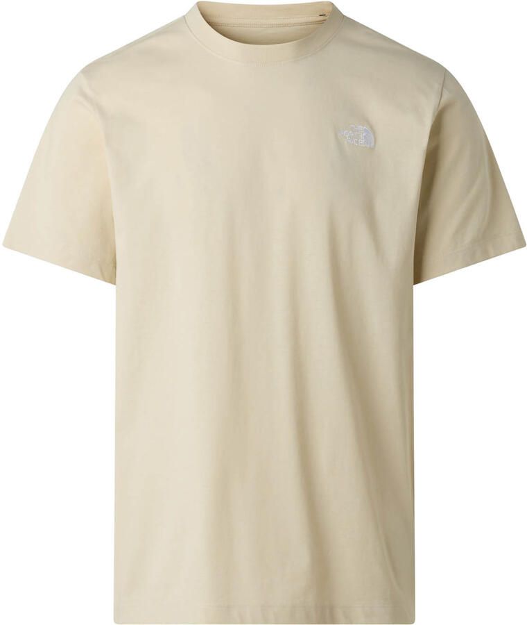 The North Face T-shirt Korte Mouw EVOLUTION SIMPLE DOME REGULAR SHORT SL SUMMIT