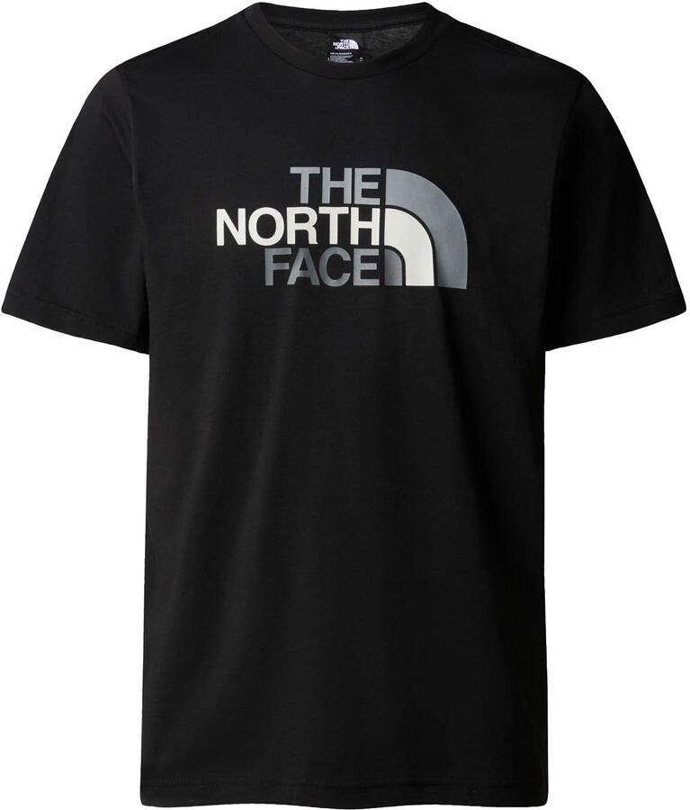 The North Face Zwarte T-shirts en Polos Easy Tee Black Heren
