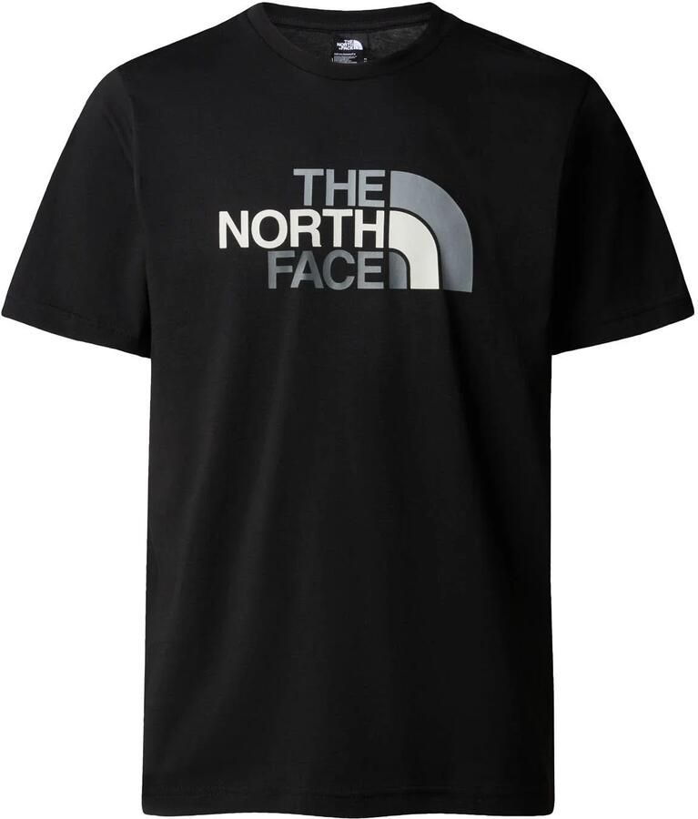 The North Face Zwarte T-shirts en Polos Easy Tee Black Heren