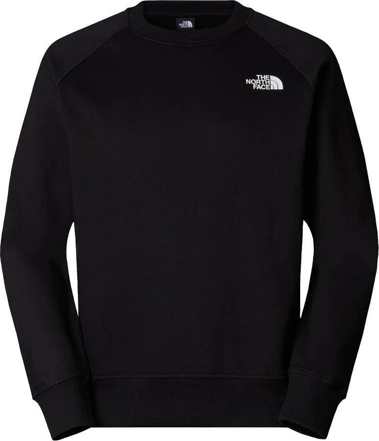 The North Face Sweatshirt met labelstitching model 'RAGLAN REDBOX CREW'