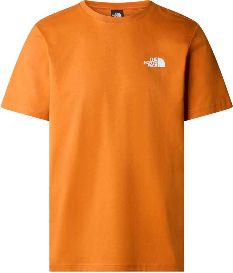 The North Face T-shirt met labelprint model 'REDBOX'