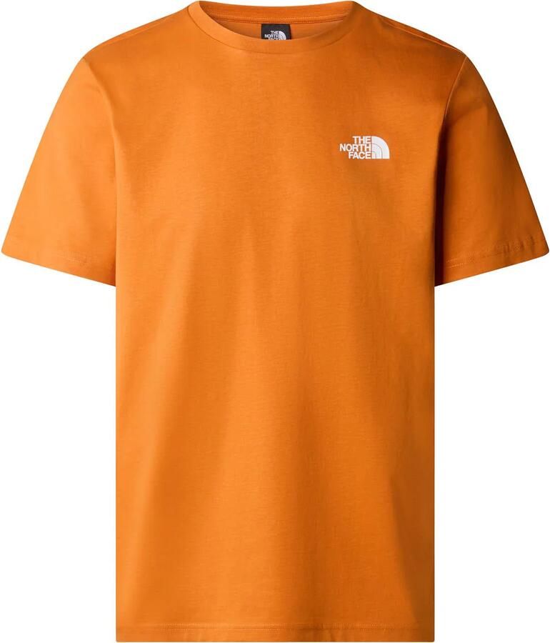 The North Face T-shirt met labelprint model 'REDBOX'