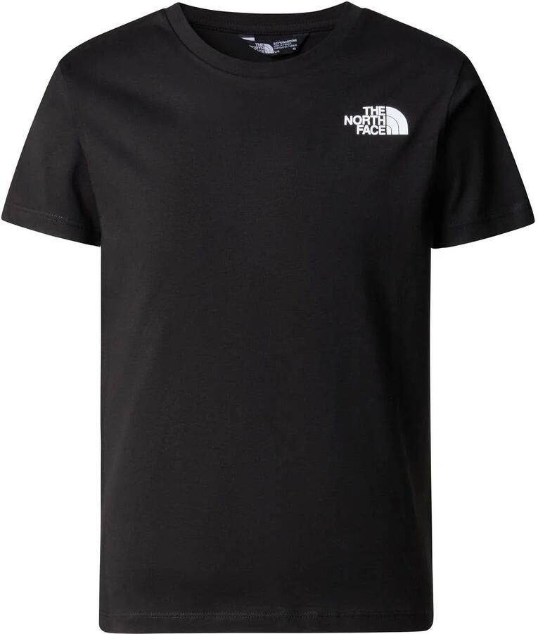The North Face Zwart Redbox Logo T-shirt Lente Collectie Black Heren