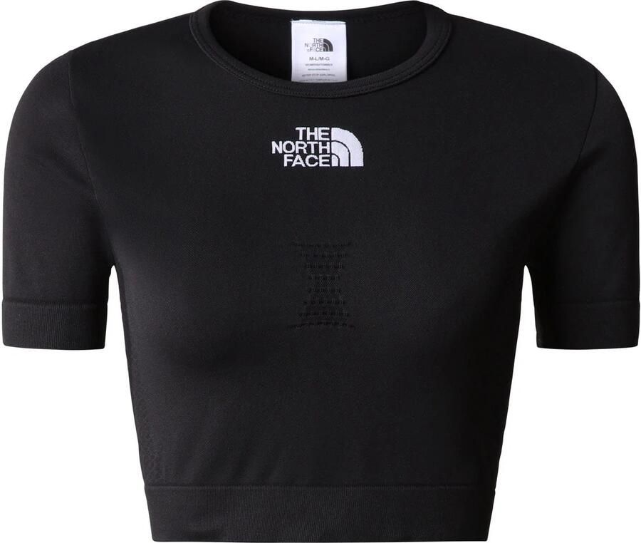 The North Face Kort T-shirt met labeldetail model 'NEW SEAMLESS'