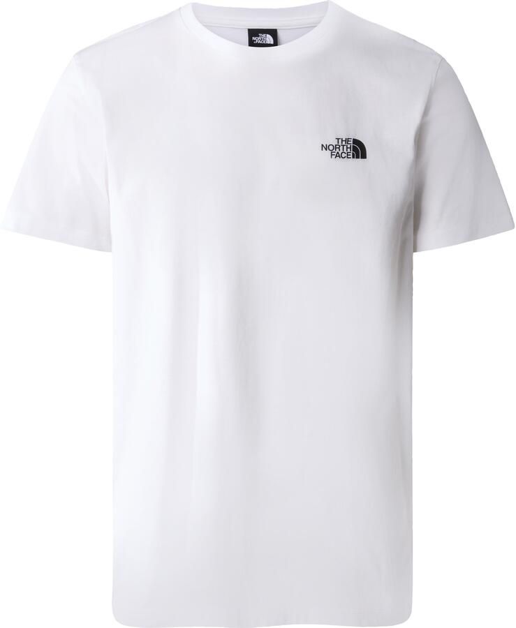 The North Face T-shirt NF0A87NG M SS SIMPLE DOME-FN41 TNF WHITE