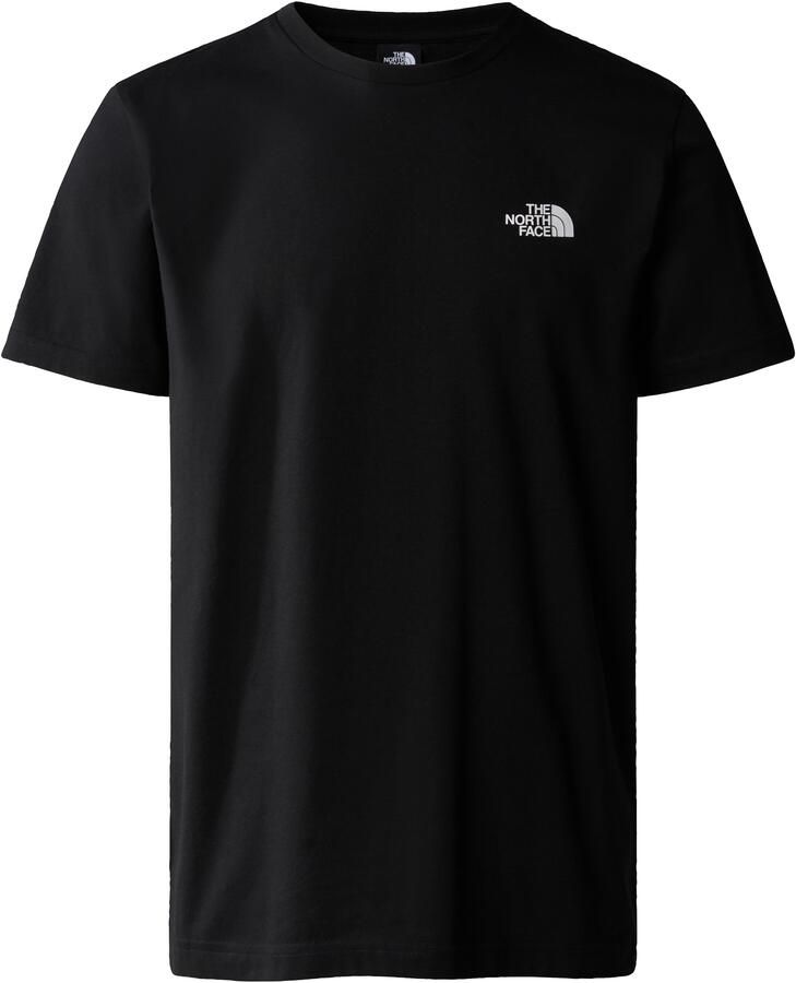 The North Face Eenvoudige Dome Logo Katoenen T-shirt Black Heren