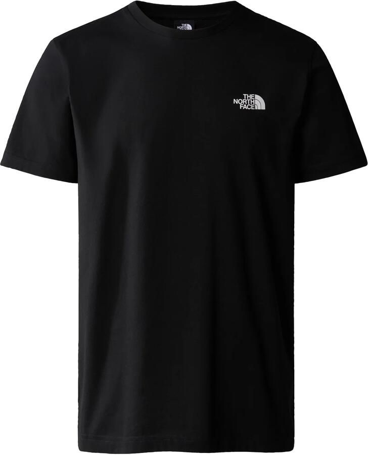 The North Face Eenvoudige Dome Logo Katoenen T-shirt Black Heren