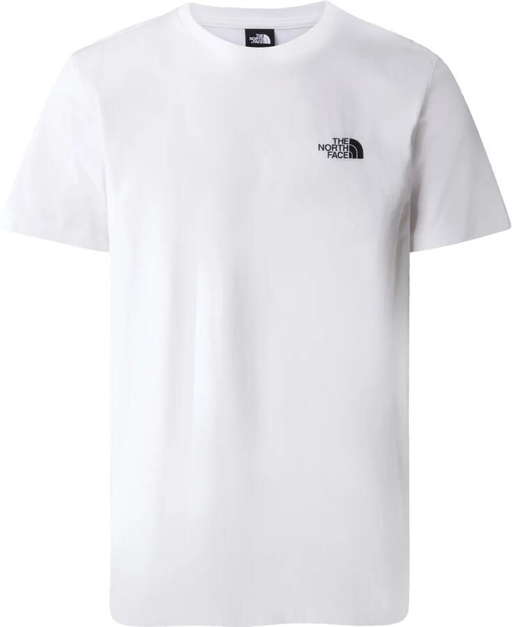 The North Face T-shirt NF0A87NG M SS SIMPLE DOME-FN41 TNF WHITE