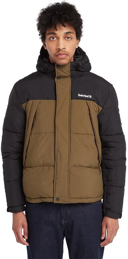 Timberland Vintage Donsjack Zwart Donker Olijf Green Heren - Foto 4