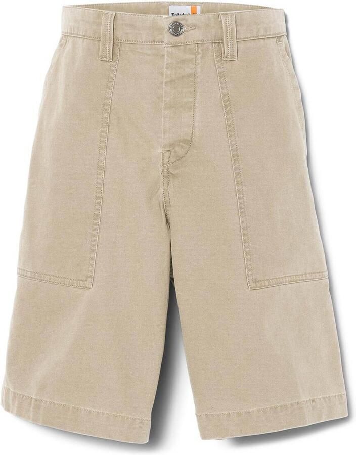 Timberland Washed Canvas Stretch Fatigue Short