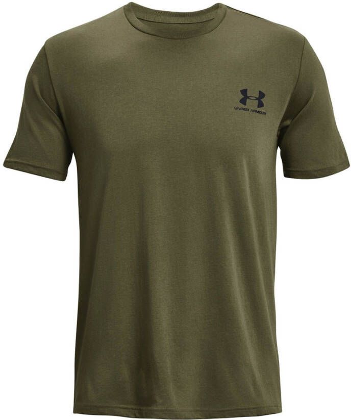 Under Armour T-shirt met labelprint model 'SPORTSTYLE'