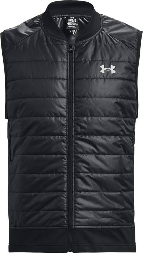 Under Armour Zwarte geïsoleerde hardloopsweater Zwart Heren