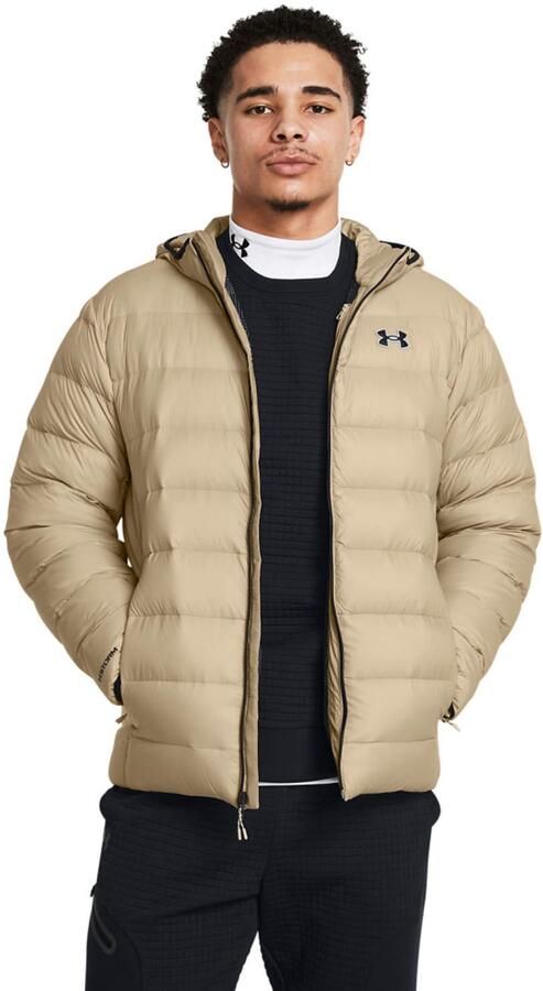 Under Armour Gewatteerd jack met labelpatch model 'LEGEND
