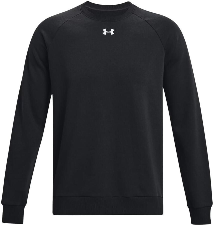 Under Armour Prestatie sweatshirt met vochtafvoerende stof voor mannen Black Heren