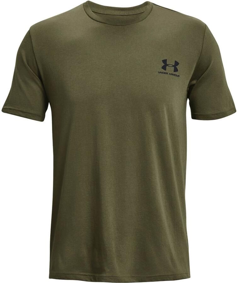 Under Armour Regular fit T-shirt met logoprint model 'Left'