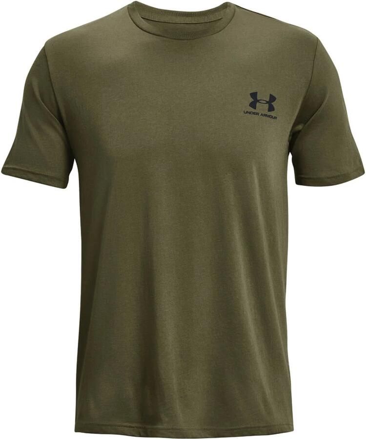 Under Armour Regular fit T-shirt met logoprint model 'Left'