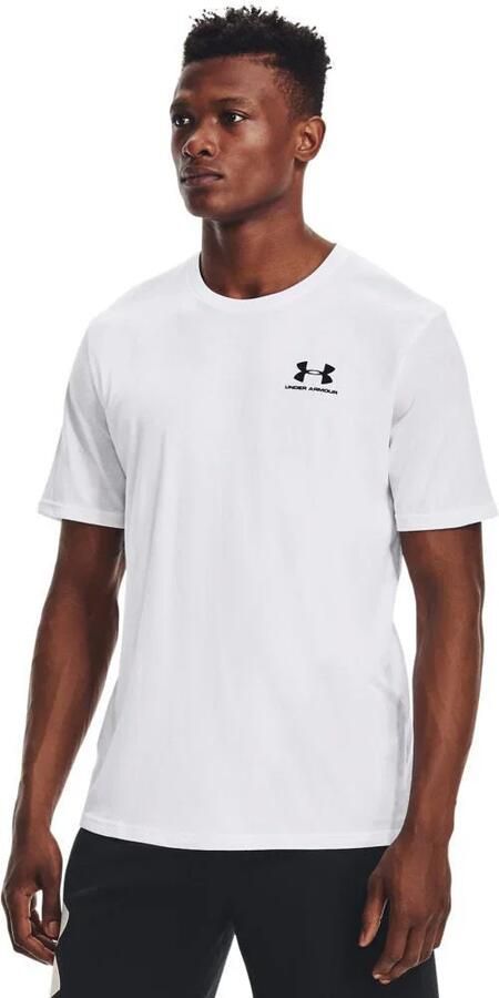 Under Armour Regular fit T-shirt met logoprint model 'Left' - Foto 4