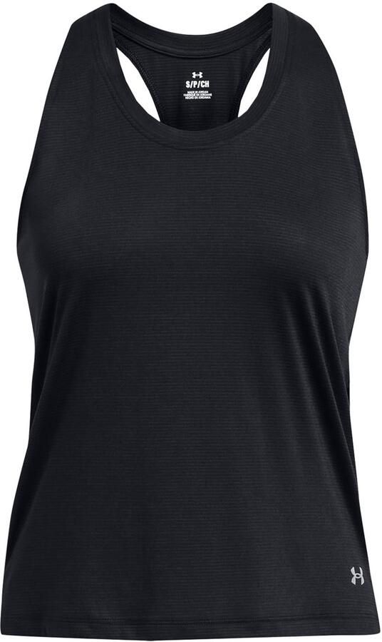 Under Armour Launch Singlet Tank Top Black Dames