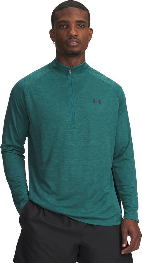 Under Armour sweatshirt met korte ritssluiting en logoprint - Foto 3
