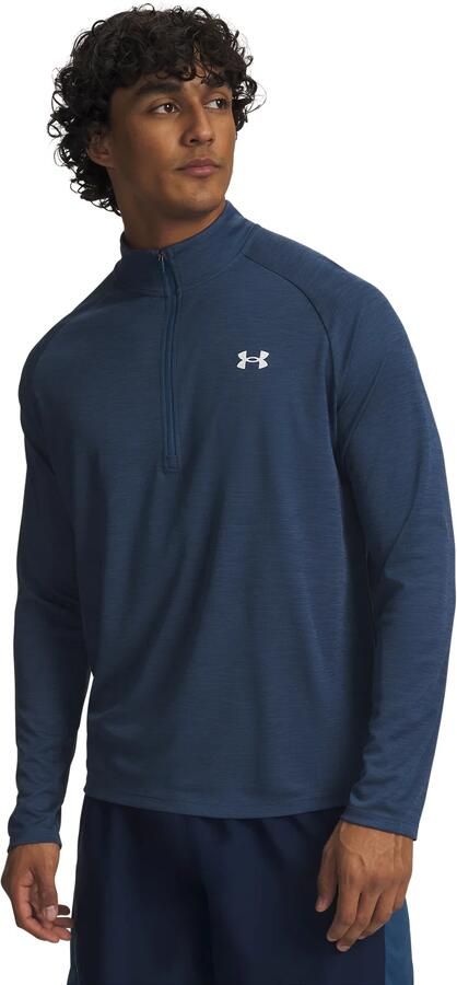 Under Armour sweatshirt met korte ritssluiting en logoprint - Foto 3