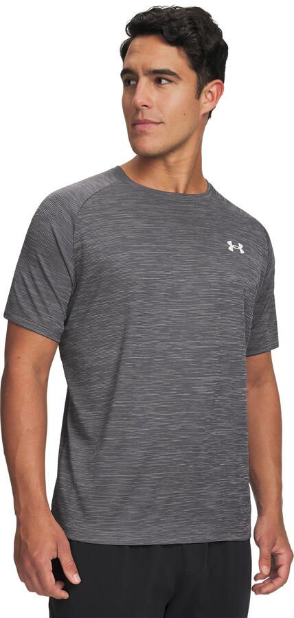 Under Armour t-shirt met labelprint model 'Tech' - Foto 4