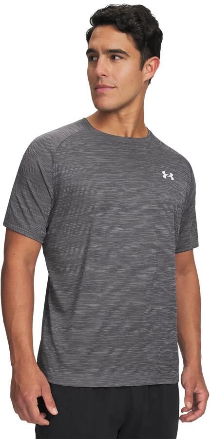 Under Armour t-shirt met labelprint model 'Tech' - Foto 4